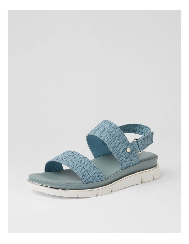 Bizzkit Mid Blue Weave Sandals image 2