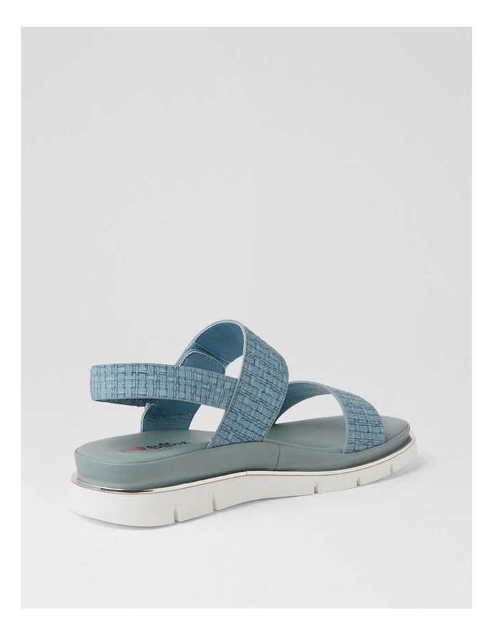 Bizzkit Mid Blue Weave Sandals image 3