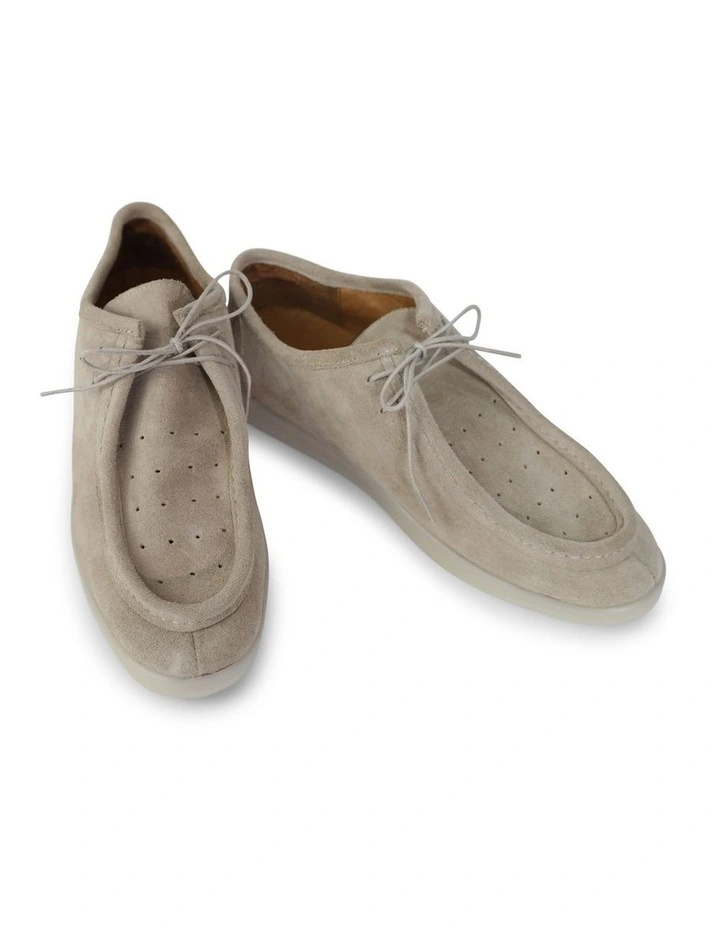 Heatwave Suede Boat Shoes in Sand image 6