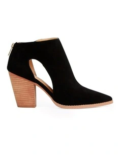 Midnight Special Suede Ankle Boot in Black