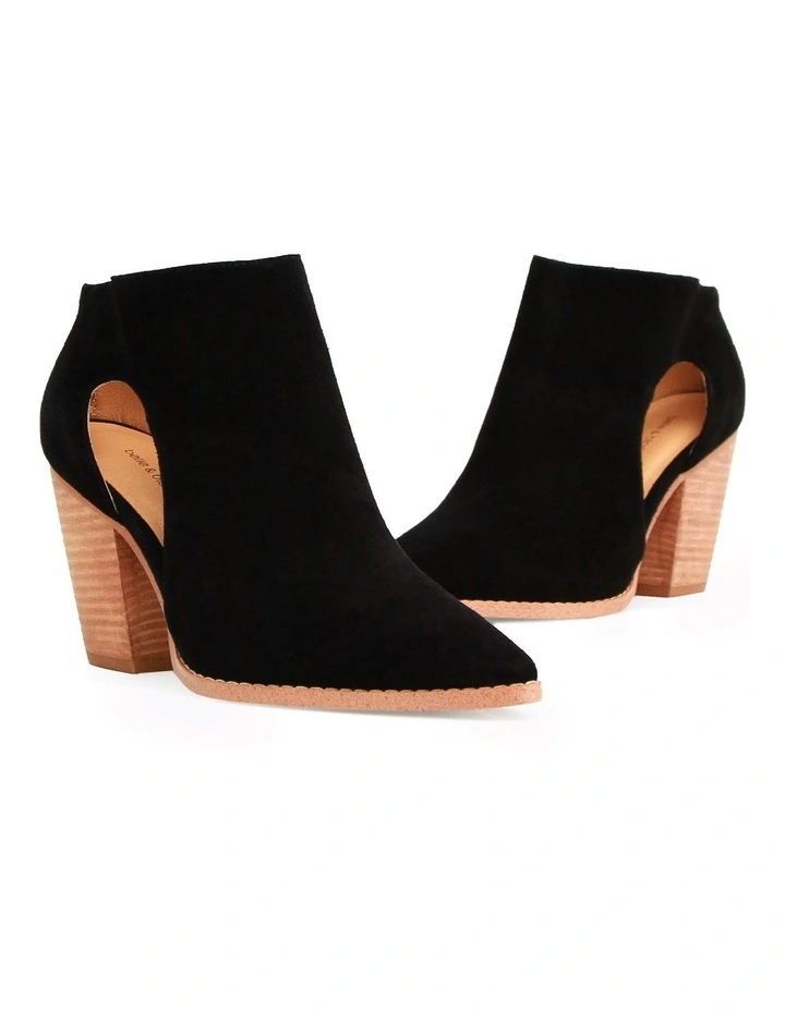 Midnight Special Suede Ankle Boot in Black image 3