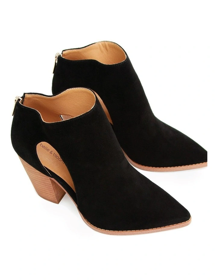 Midnight Special Suede Ankle Boot in Black image 4