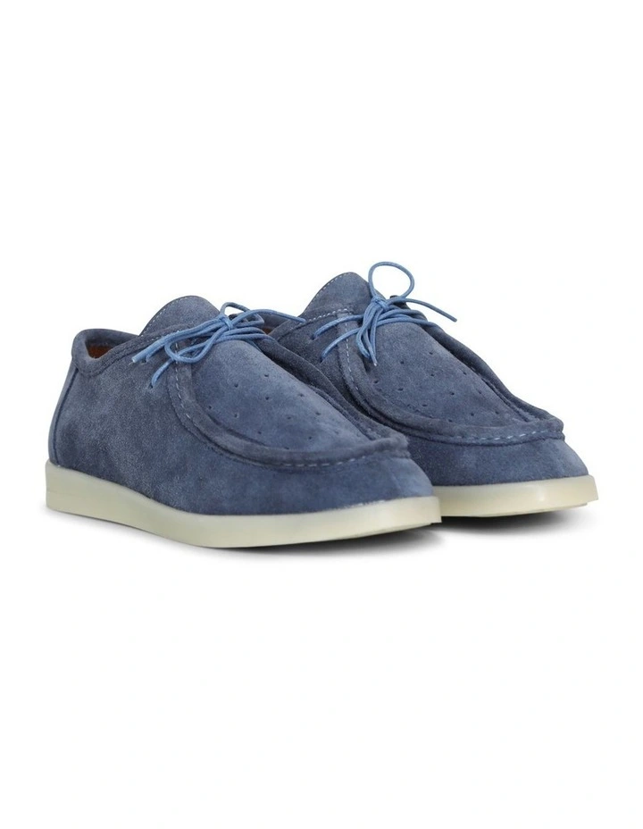 Heatwave Suede Boat Shoes in Stonewash Blue image 2