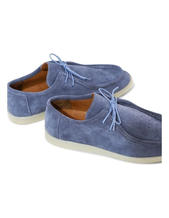Heatwave Suede Boat Shoes in Stonewash Blue image 5
