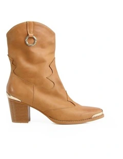 Dallas Western Boot in Tan