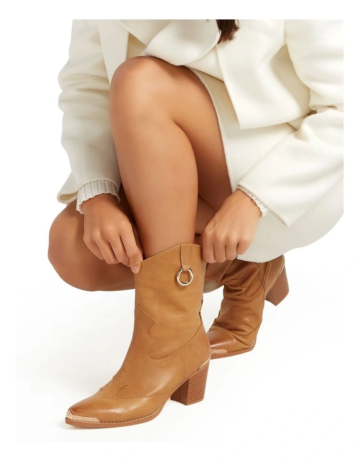 Dallas Western Boot in Tan image 6
