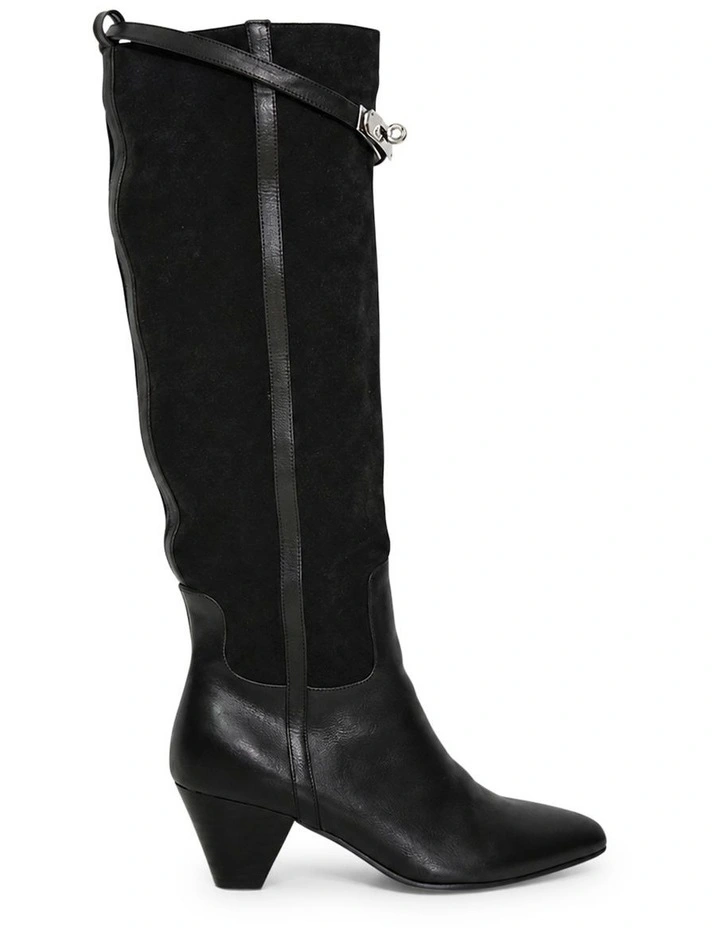 Wild Thing Knee High Boot in Black image 1