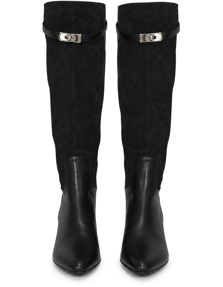 Wild Thing Knee High Boot in Black image 2