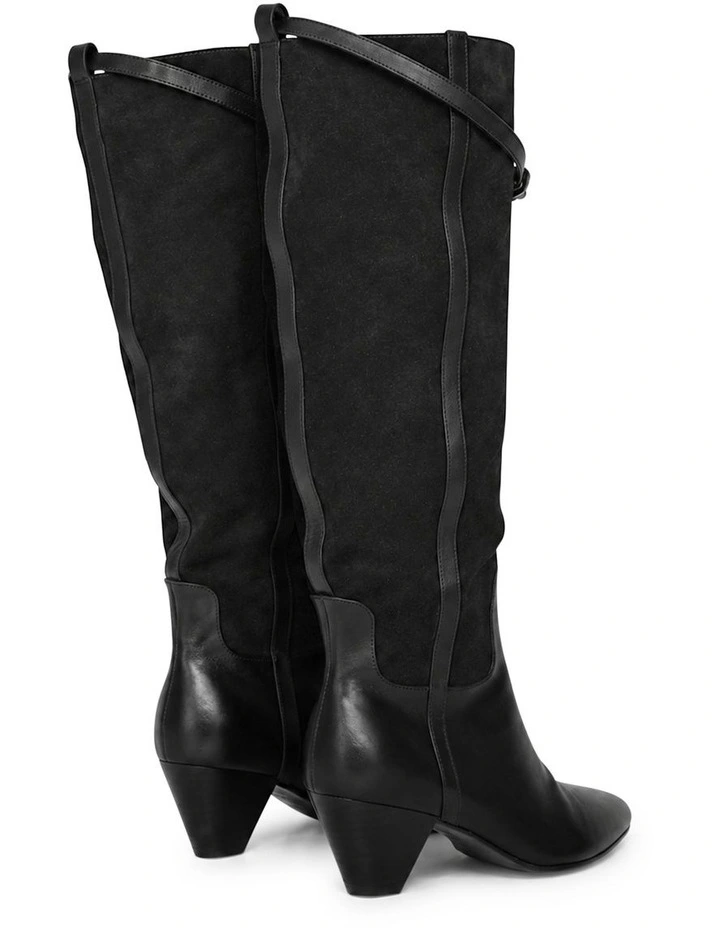 Wild Thing Knee High Boot in Black image 5