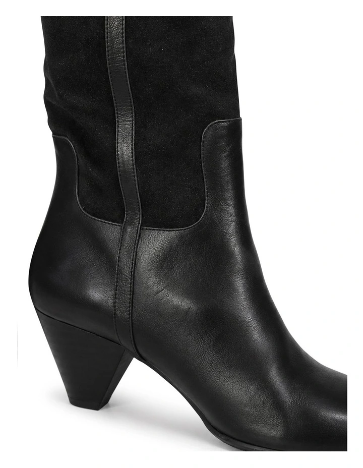 Wild Thing Knee High Boot in Black image 6