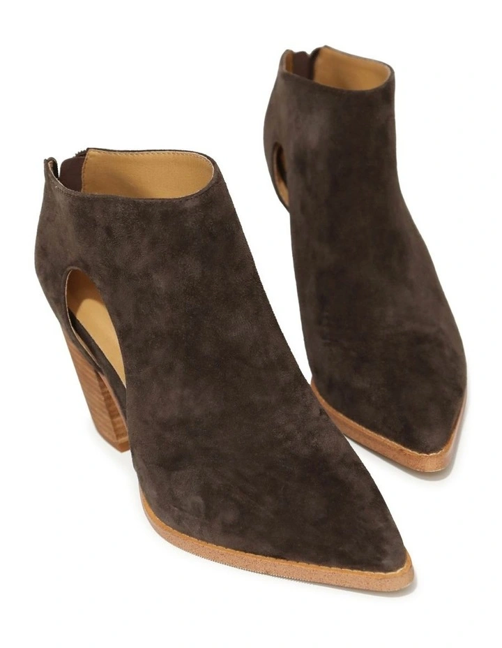 Midnight Special Suede Ankle Boot in Chocolate image 3