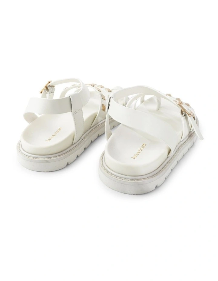 Morning Mood Chunky Stud Sandal in Cream image 5