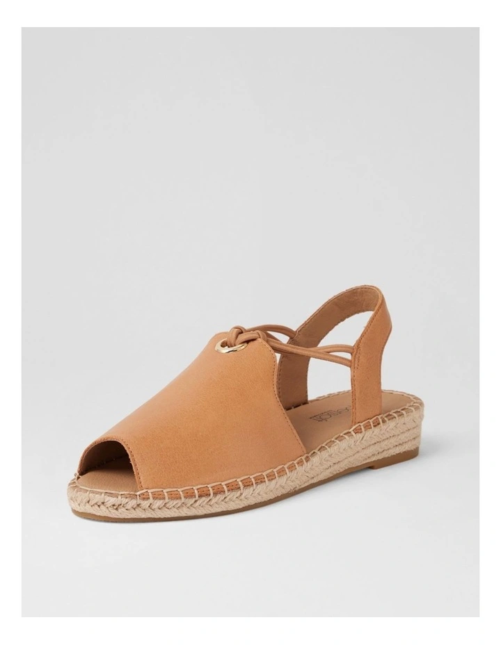 Kitti Dark Tan Leather Sandals image 2
