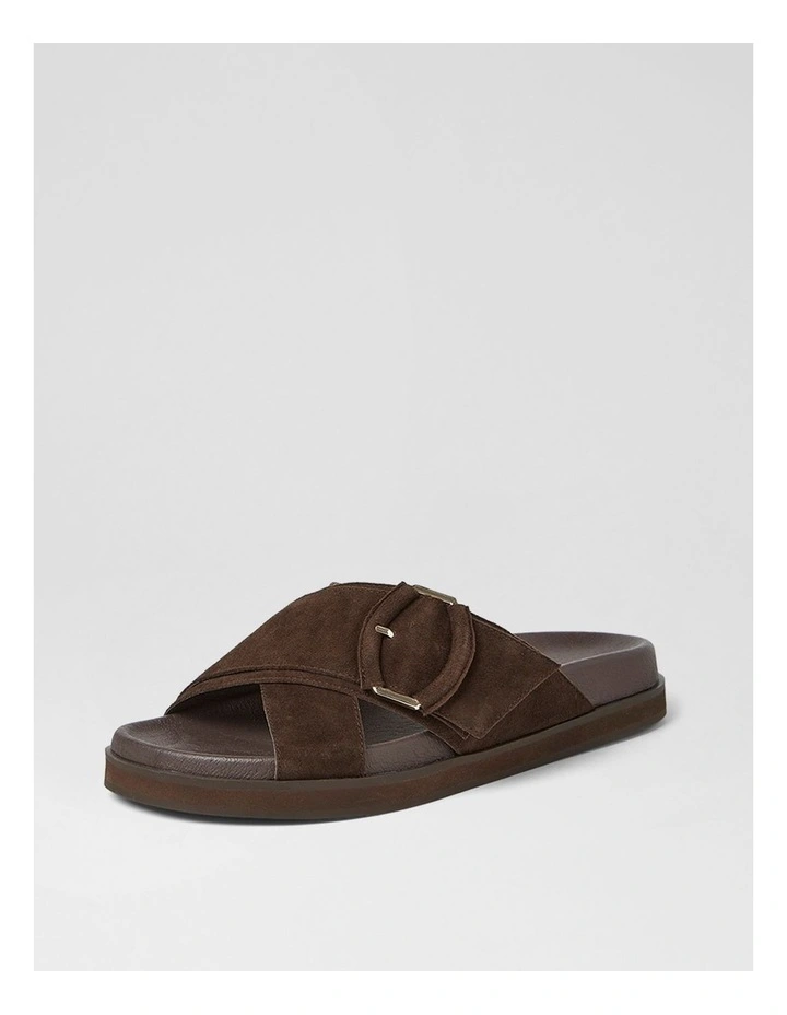 Vanana Espresso Suede Sandals image 2