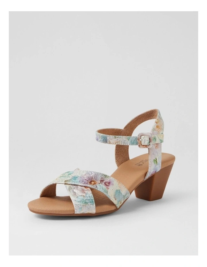 Ingrids Meadow Embossed Leather Sandals image 2