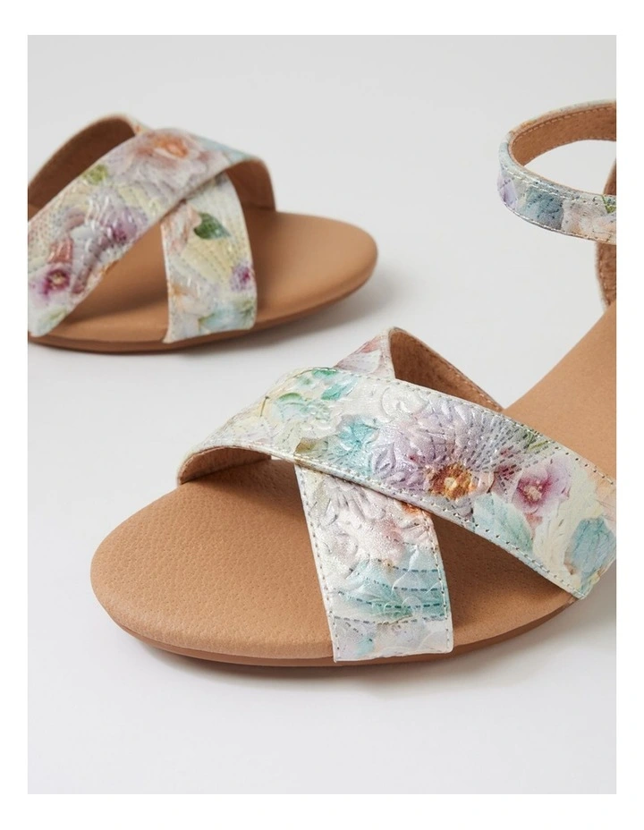 Ingrids Meadow Embossed Leather Sandals image 5