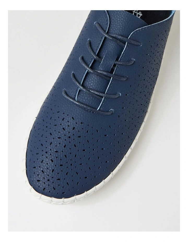 Gollik Navy Flat Shoes image 4
