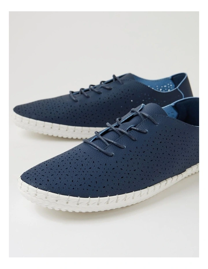 Gollik Navy Flat Shoes image 5