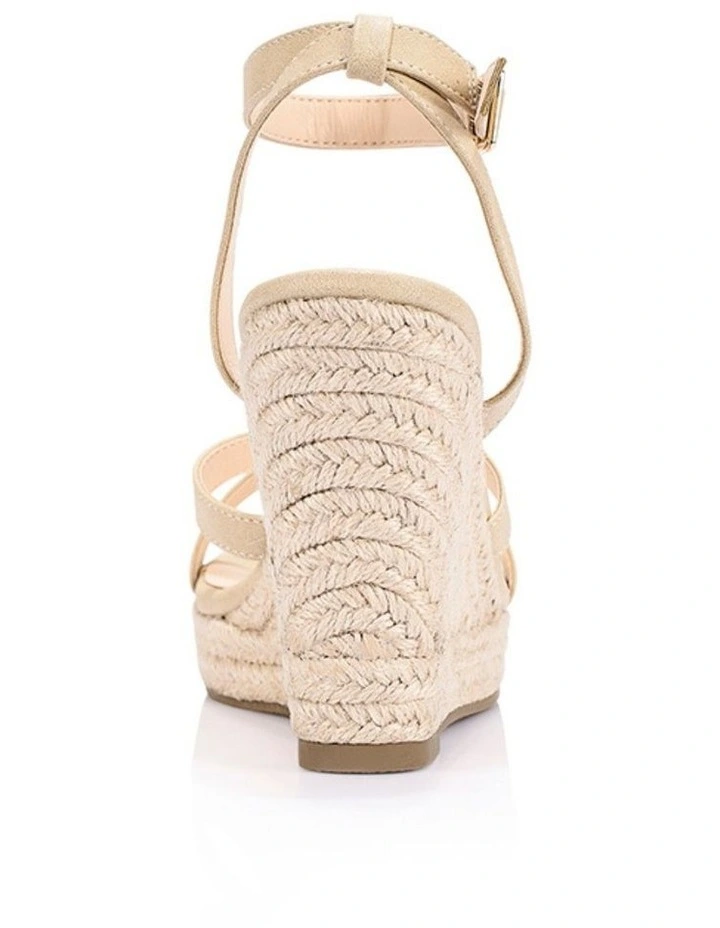 Ambrose Rope Wedges - Nude image 3