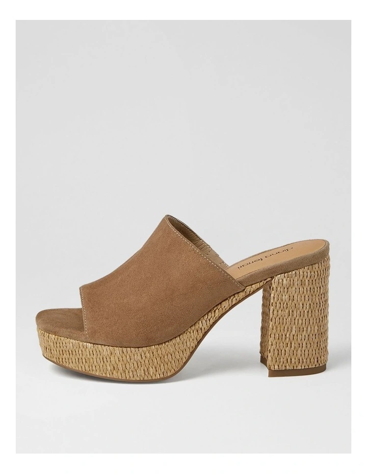 Litto Pale Gold Natural Leather Sandals image 1
