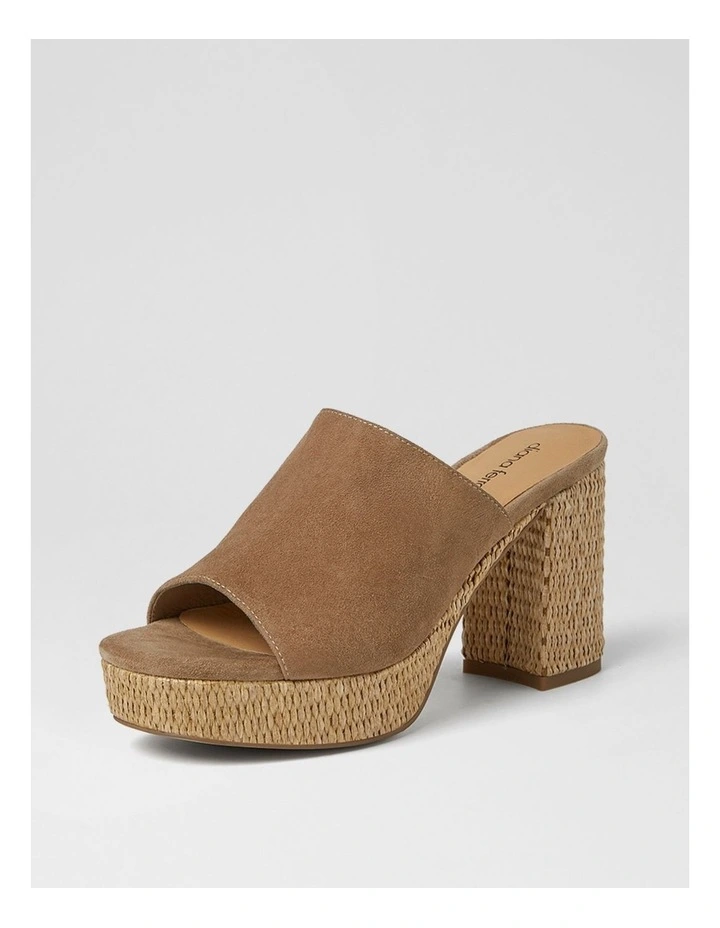 Litto Pale Gold Natural Leather Sandals image 2