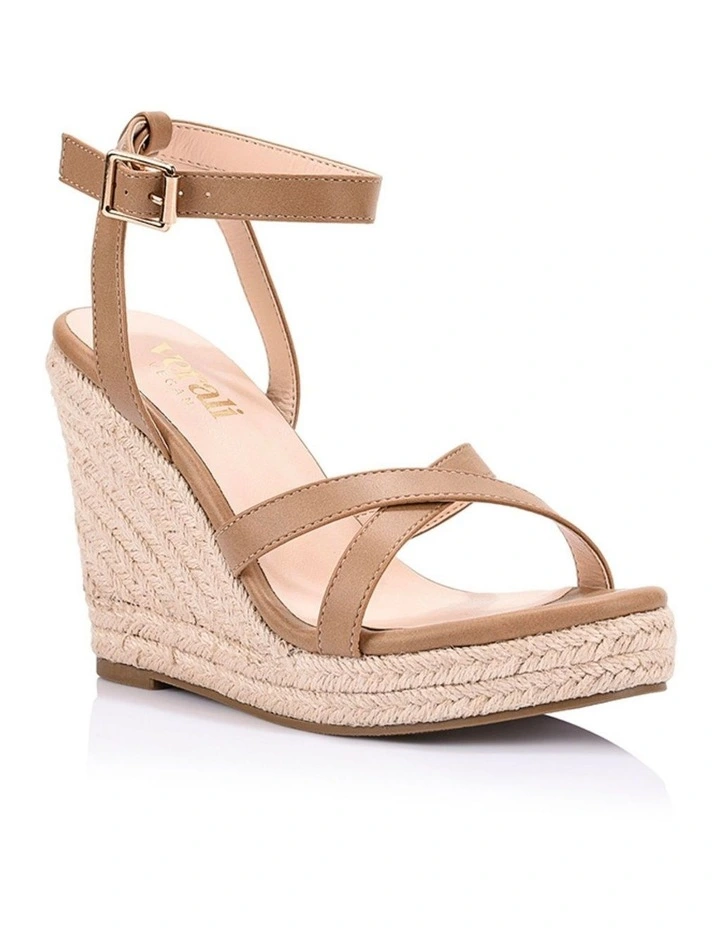 Ambrose Rope Wedges- Biscuit image 2