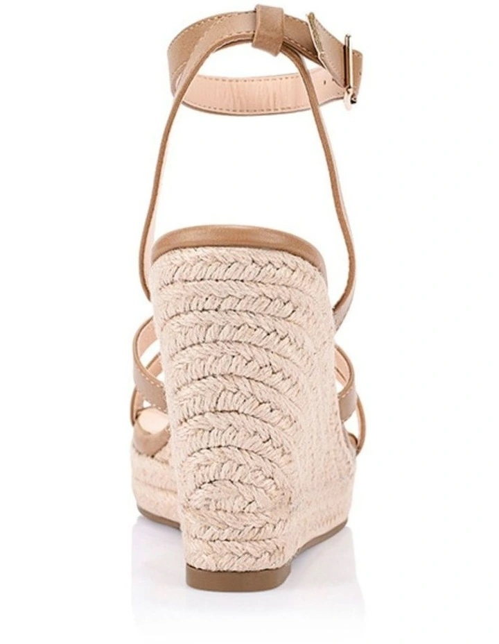 Ambrose Rope Wedges- Biscuit image 3