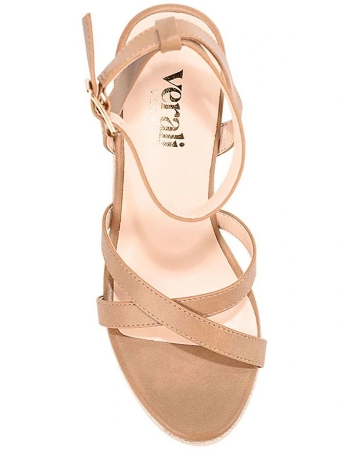 Ambrose Rope Wedges- Biscuit image 4