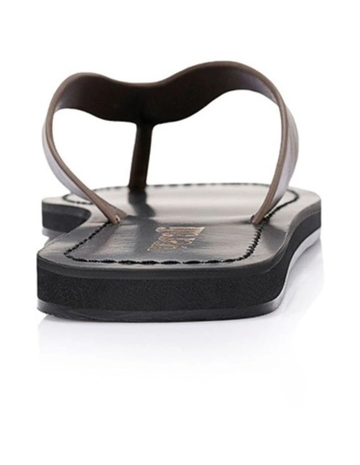 Dune Casual Thongs - Chocolate Brown image 3