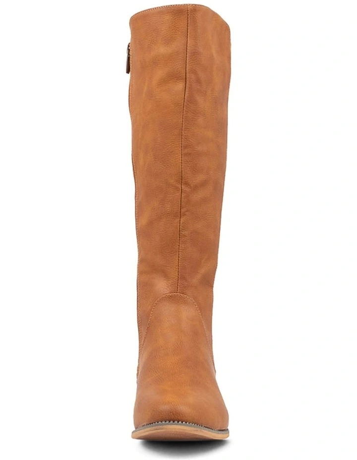 Faraday Tan Knee High Boots image 5