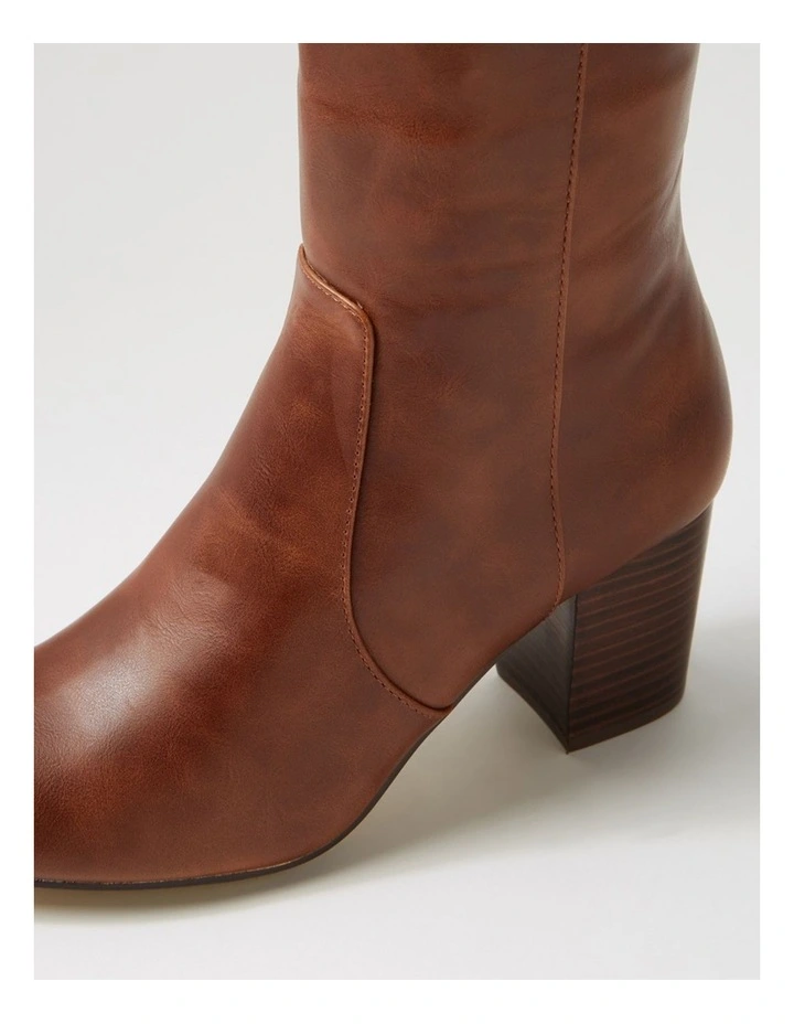 Millee Soft Choc Knee High Boots image 5
