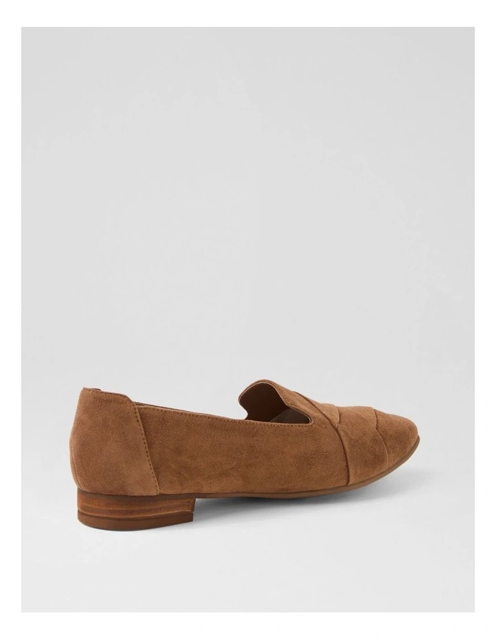 Tilony Coffee Suede Flat Shoes image 3