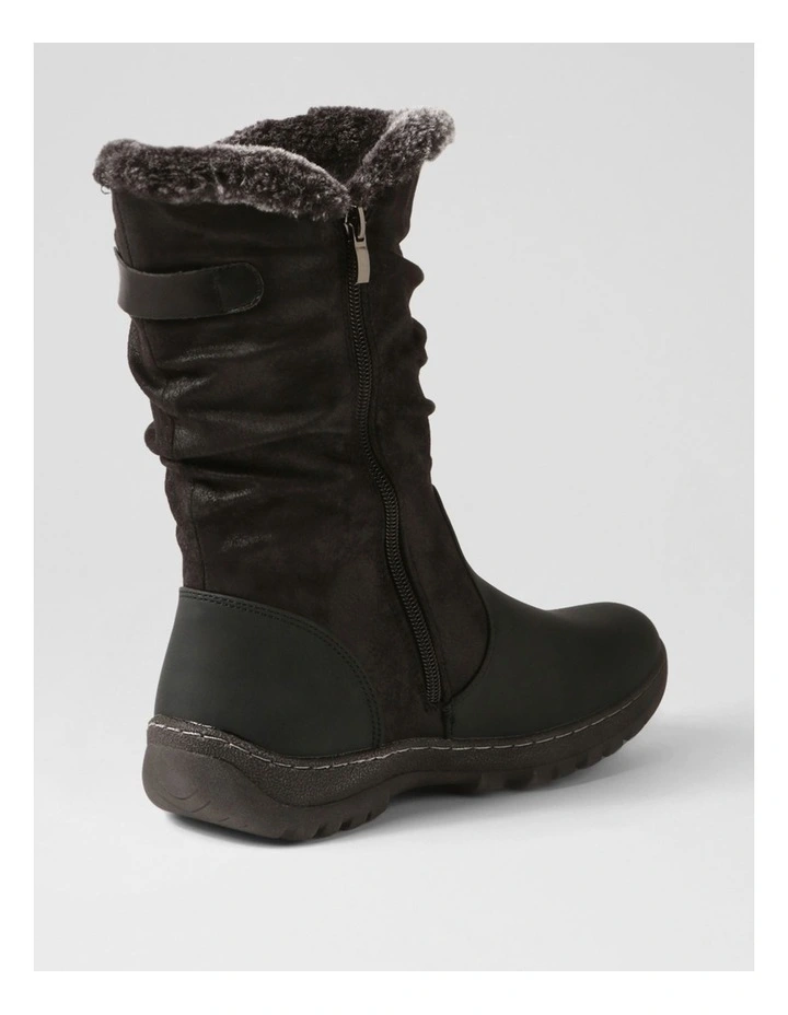 Dorela Black Multi Calf Boots image 3
