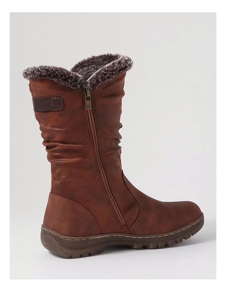 Dorela Tan Multi Calf Boots image 3