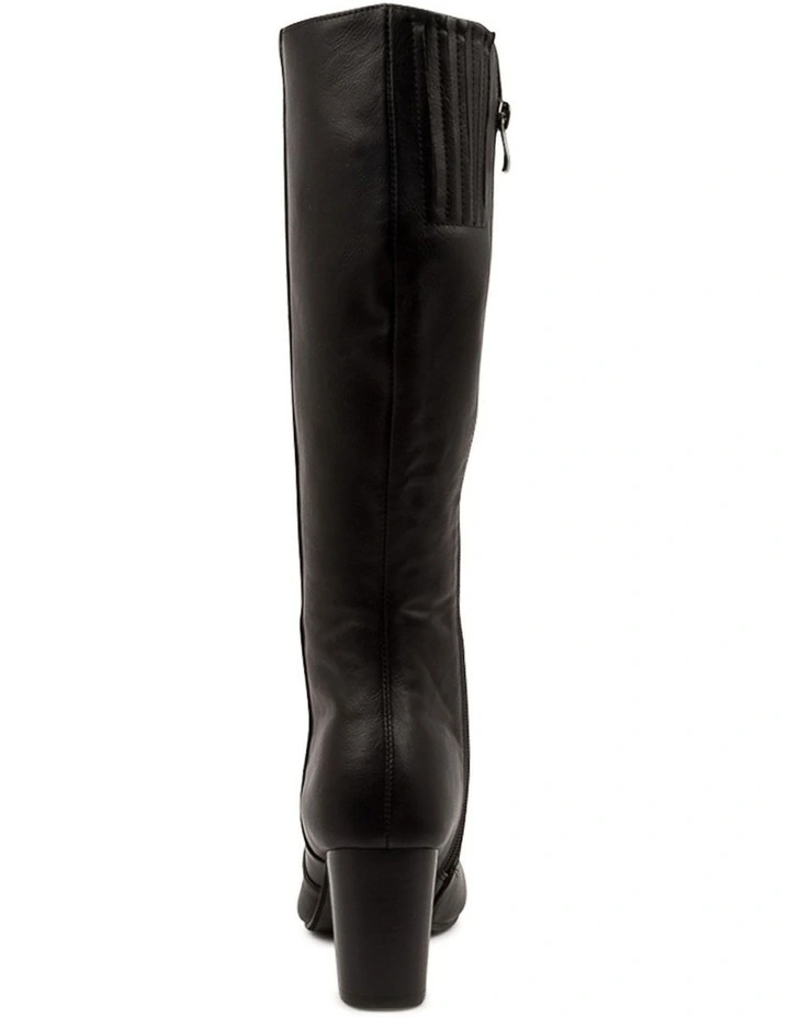 MILLEE BLACK-BLACK HEEL image 3