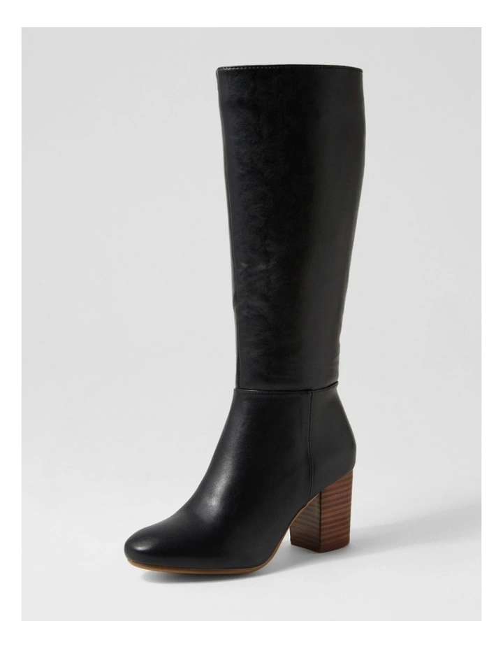 Malanda W Black Knee High Boots image 2