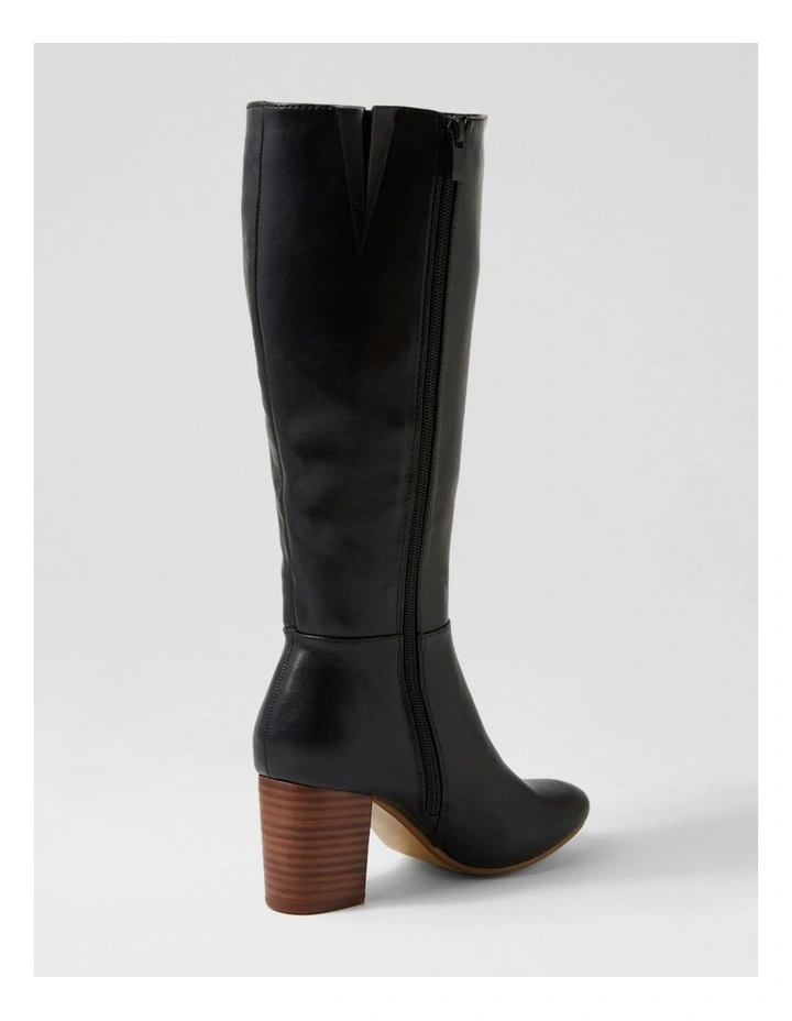 Malanda W Black Knee High Boots image 3
