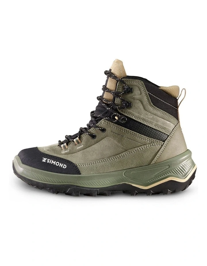 Decathlon - Womens waterproof leather trekking boots - MT100 image 1