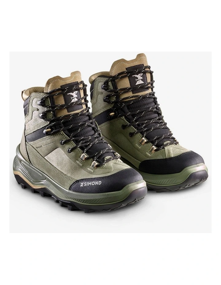 Decathlon - Womens waterproof leather trekking boots - MT100 image 2