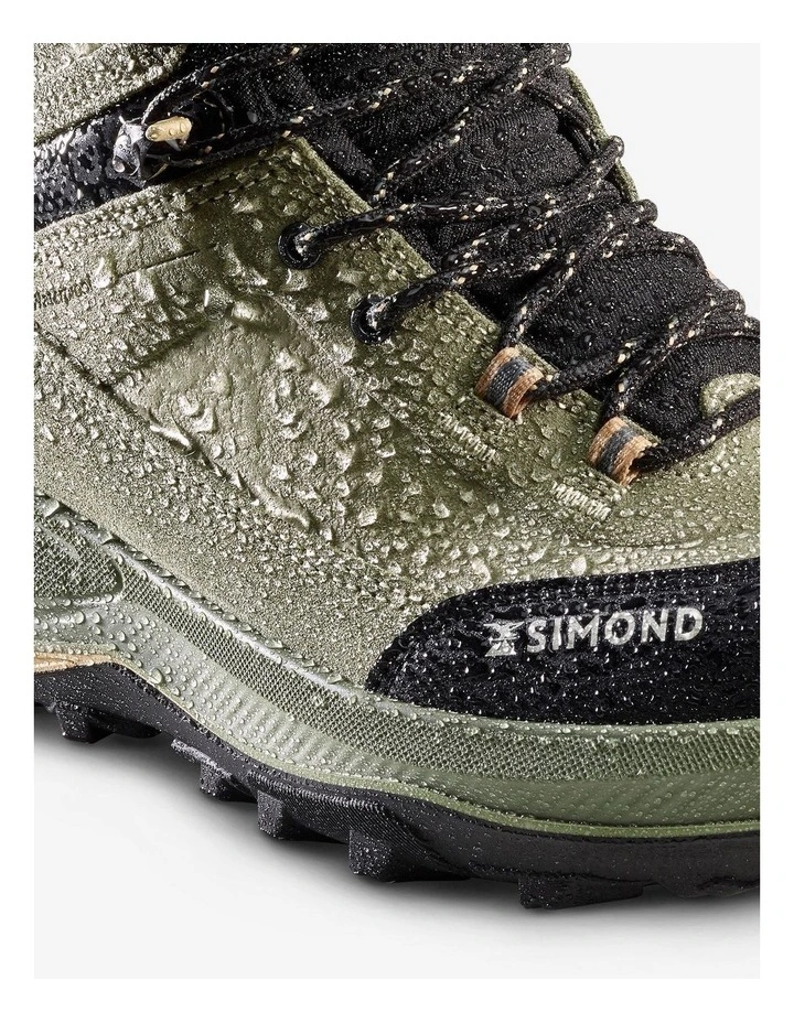 Decathlon - Womens waterproof leather trekking boots - MT100 image 3