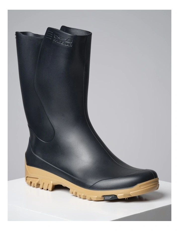 Decathlon - WOMEN'S WELLIES 100 - BLACK image 2