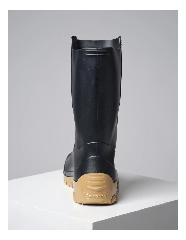 Decathlon - WOMEN'S WELLIES 100 - BLACK image 4