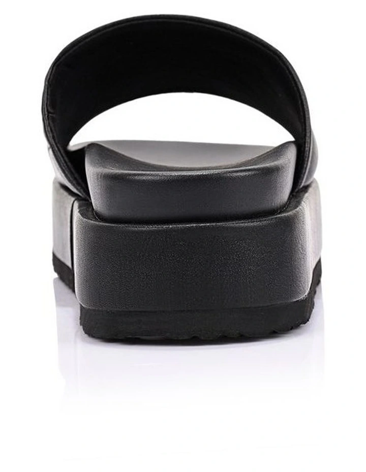 Hades Flatform Slides- Black Distressed image 3