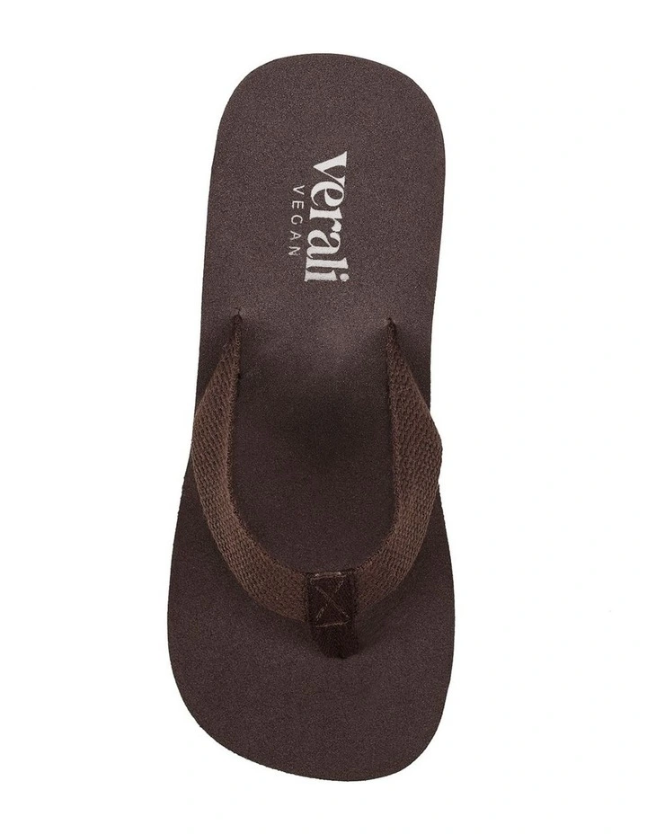 Joey Platform Wedges- Chocolate Brown image 4