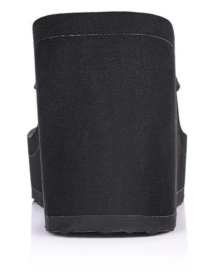 Joey Platform Wedges- Black image 3