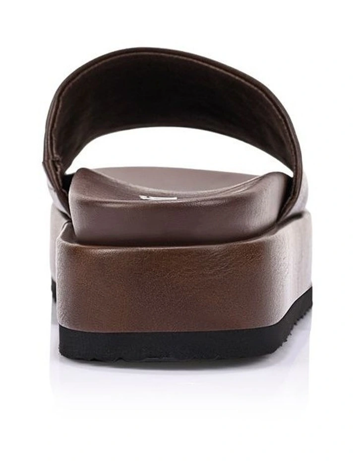 Hades Flatform Slides - Brown Distressed image 3