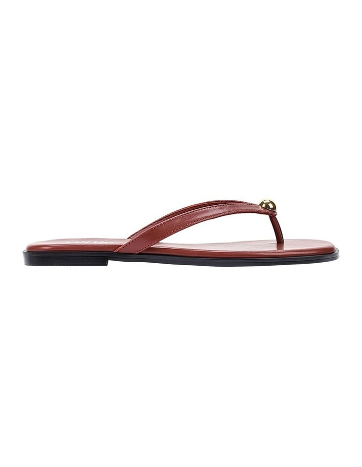 Sassy Casual Thongs - Berry Red image 1