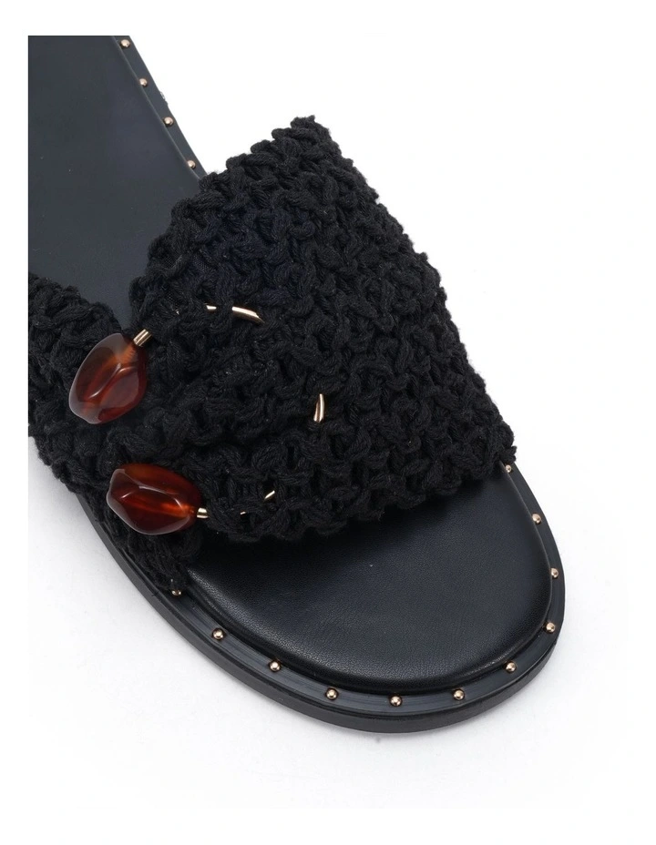 SHIMON - BLACK CROCHET image 4