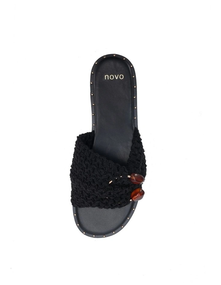SHIMON - BLACK CROCHET image 5