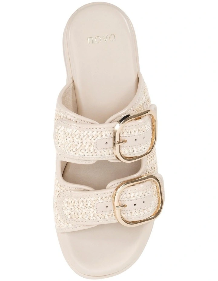 BALLER - CREAM RAFFIA image 5